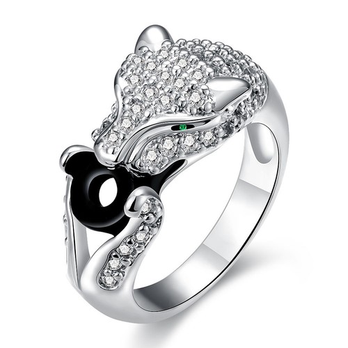Anello placcato platino donna