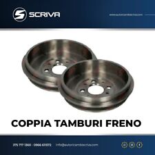 COPPIA TAMBURI FRENO FIAT 500 PUNTO 176 188 PANDA 169 Y 1.1 1.2 1.3 1.7