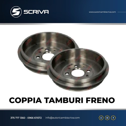 Coppia tamburi freno - coppia, fiat