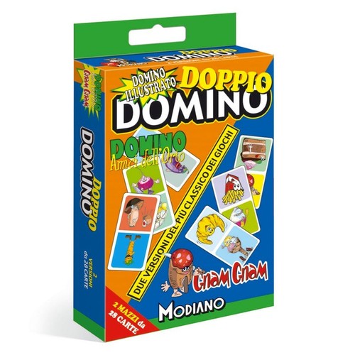 Gioco domino gnam - gnam, amici