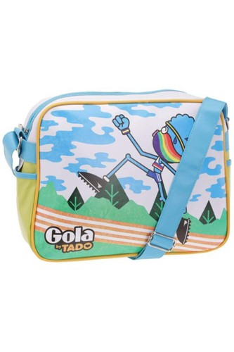 Borsa spalla gola bianco - borsa,