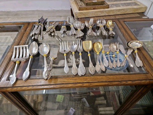 Servizio posate argento - servizio, in