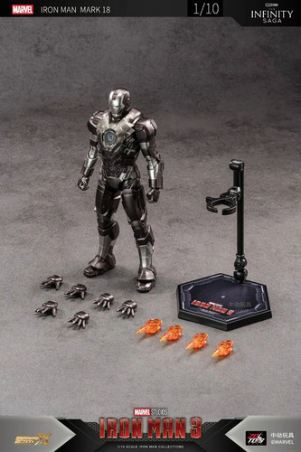 Action figure marvel iron man - action,