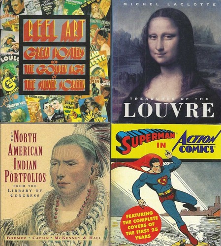 Lot mini folio books - 4, by
