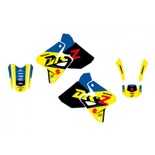 Kit adesivi grafiche Suzuki Drz 400 2000 - 2013 moto serbatoio + convogliatori