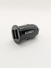 AUKEY Caricabatteria da auto - 2 Porte USB - Mini Car Charger 2.4A + 2.4A
