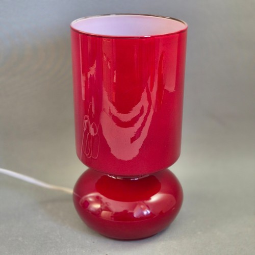 Vintage ikea lykta deep - deep, red
