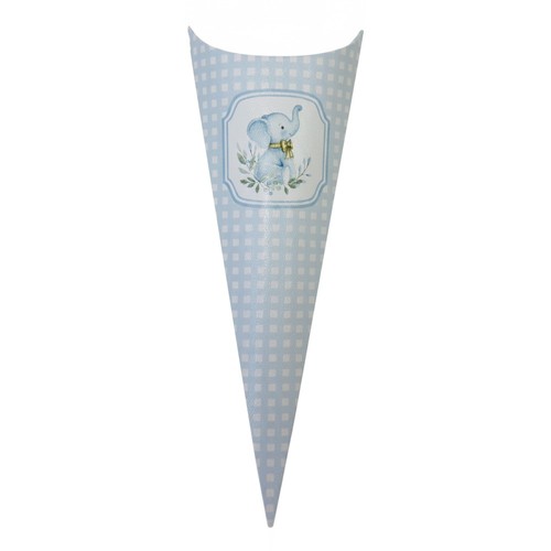 10x elefantino azzurro cono - azzurro,