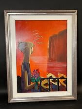 Eliano Fantuzzi – Ritratto, olio su tela 50x70 cm, firmato a mano