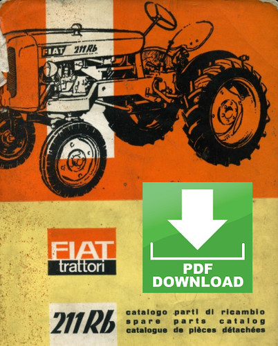 Trattore fiat 211rb - fiat, catalogo