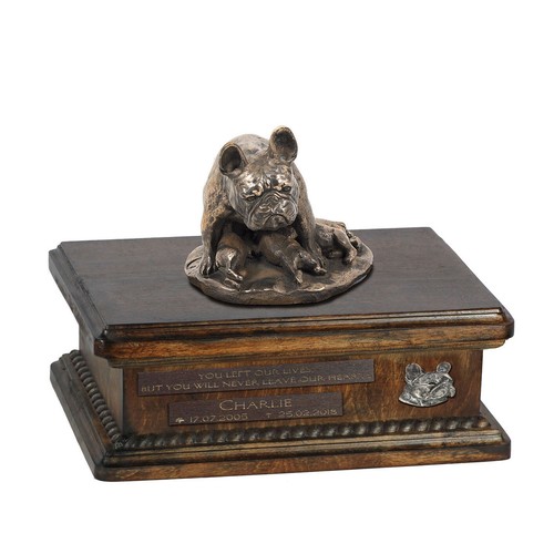 Bulldog francese urna - francese,