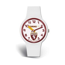 Orologio Junior TORINO FC P-TW430KW1 Silicone Bianco Small 34mm OFFICIAL