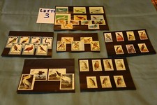 francobolli tematici " uccelli " nuovi con timbro di favore vari paesi