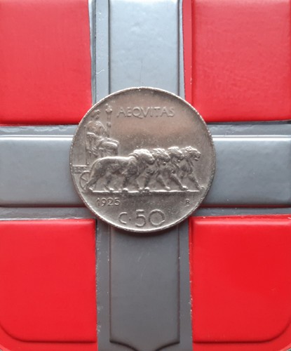 50 centesimi 1925 - ,