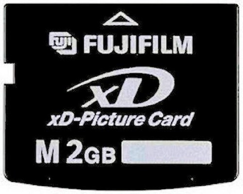 Scheda foto fujifilm 2gb xd - foto, m