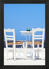 Relax a Santorini poster arte