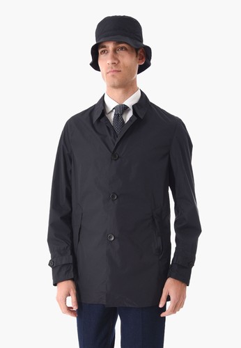 Trench uomo impermeabile blu - uomo,