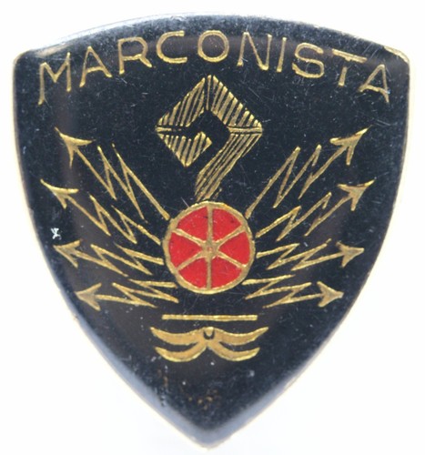 Distintivo spilla marconista - distintivo,