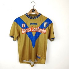 BRESCIA MAGLIA GARMAN BAGGIO AUTOGRAFATA JERSEY MAILLOT TRIKOT SHIRT 2001-2002