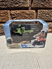 Vintage 2000 ERTL Polaris Sportsman 500 metallo pressofuso ATV 4 ruote verde 1:18