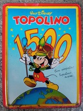 TOPOLINO 1500 TARGA IN METALLO