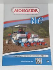 MONOSEM NC seminatrici pneumatiche monograno depliant del 10/2015 (5329)