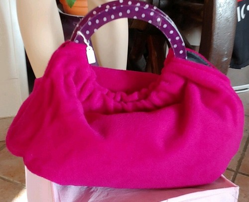 Borsa handmade lana - lana, cotta