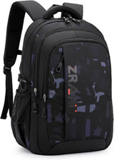 Zaini Scuola Superiore E Media per Ragazzo, Zaino Università Nero, Zainetto Casu