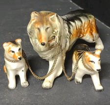 Statuina cane collie vintage
