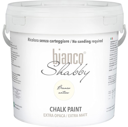Chalk paint bianco - bianco, per