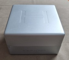 Hamilton vintage aluminum watch box for any models no inner no outer box good T9