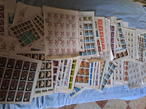 Lotto fogli francobolli - fogli,