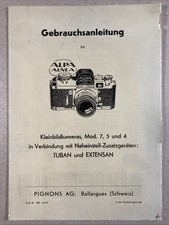 manuale d'uso ALPA ALNEA mod