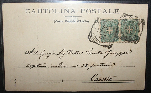 Italia regno 1896 cartolina - regno,