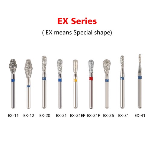 Dental frese diamantate - dental, per