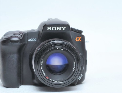 Sony alpha a300 fotocamera - alpha,
