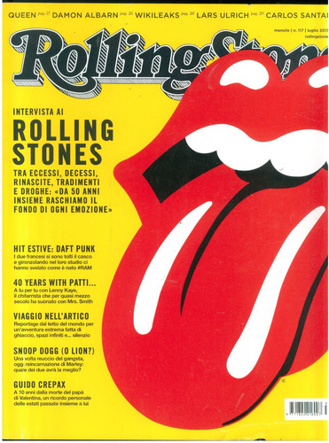 Rolling stone magazine - rolling, italia