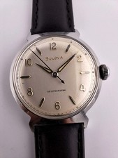 Mens Stainless Bulova 17j 1963