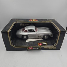 Kit modellino Burago Mercedes Benz 300 SL 1954 scala 1:18 - argento cod 3013
