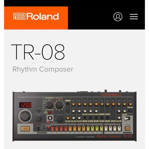 Roland rhythm performer - tr-8,