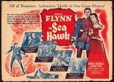 Movie Herald, Il falco marino, Errol Flynn, 1949, Capitol Theatre, 15,75" X 21,5"