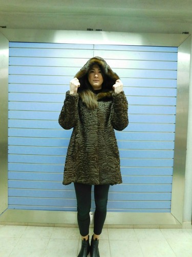 Cappotto pelliccia swakara - pelliccia,