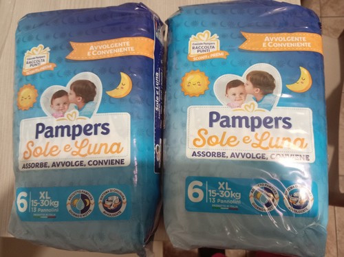 Pannolini pampers sole e - pannolini,