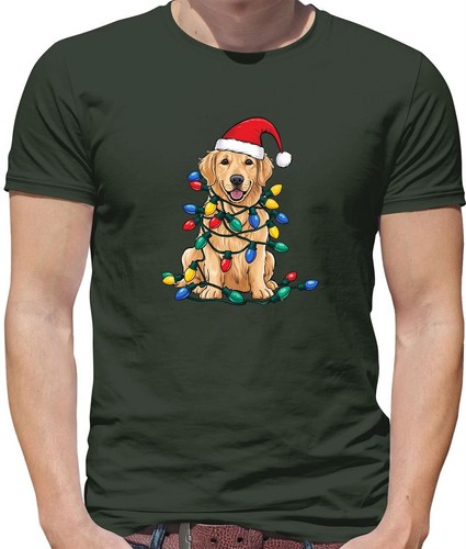Golden retriever dog christmas - dog,