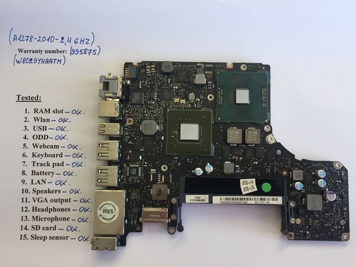 Scheda logica macbook pro - scheda,