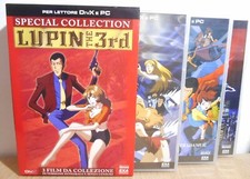 lupin the 3rd special collection cofanetto con 3 cd divx e pc