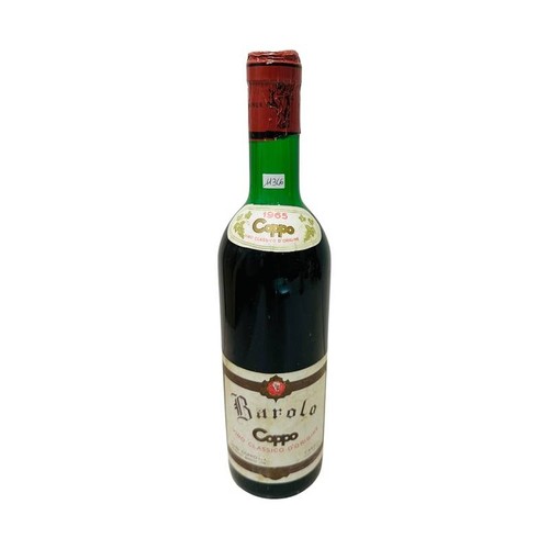Vintage bottle coppo barolo - vintage,