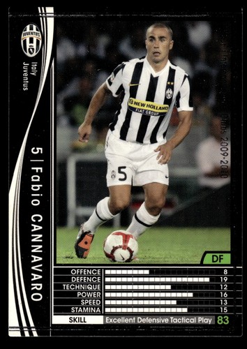 Fabio cannavaro panini wccf - cannavaro,