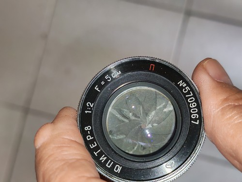 Objectif jupiter 5cm f2 0 - objectif,