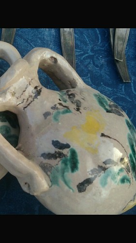 Antica ceramica policroma - antica,